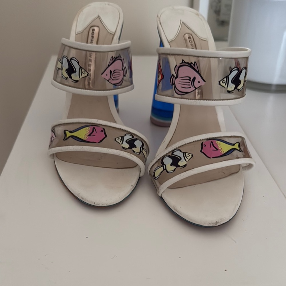 Colorful Fish Design Women's Sandals